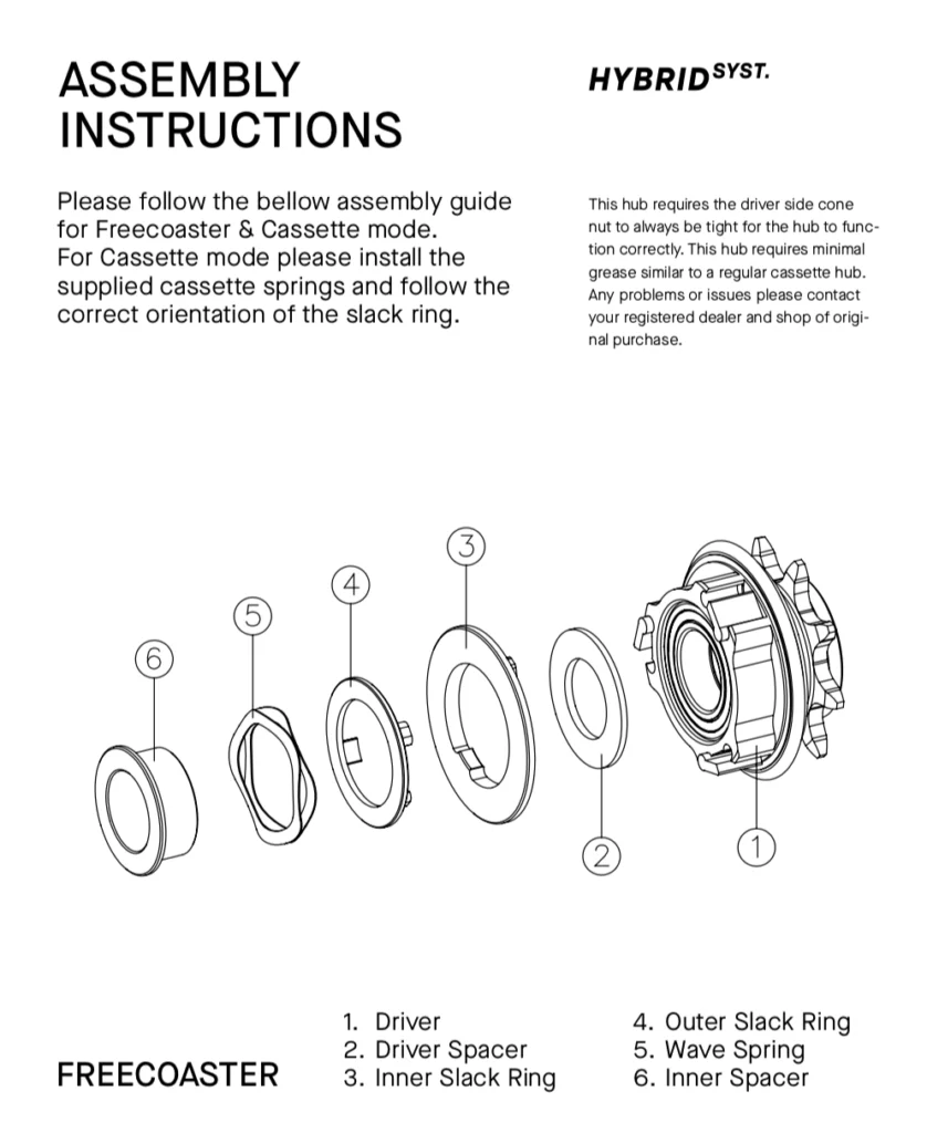 E440/Shift Freecoaster Rear Wheel - Image 6